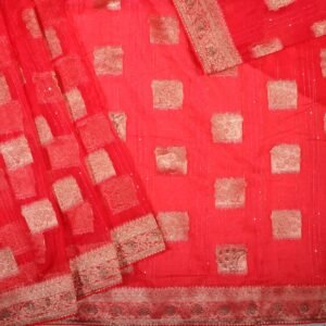 red-orgenza-chunariya-saree-5